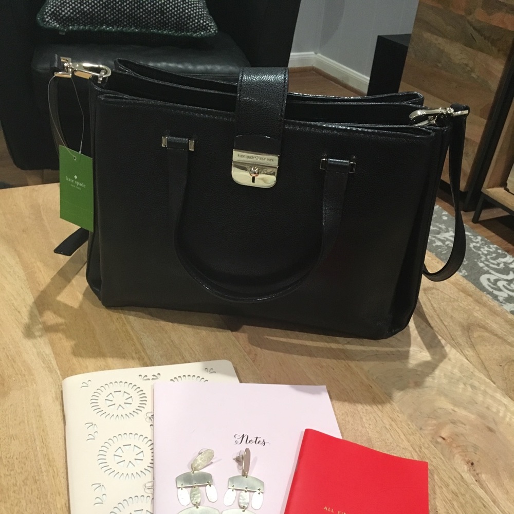 BRAND NEW Kate spade Black Satchel